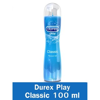 Durex Play 100 ML เจลหล่อลื่น ดูเร็กซ์ pleasure-enhancing สูตรน้ำ ล้างออกง่าย ไร้สีและกลิ่น Classic Gel