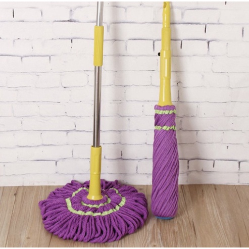 magic-mop-ไม้ม็อบถูพื้นแบบบิดล็อค-ไม้ถูพื้น-ไมโครไฟเบอร์-คละสี