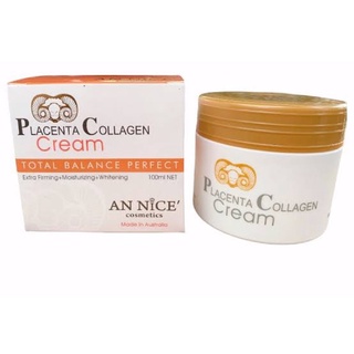 An Nice Placenta Collagen Cream Total Balance Perfect 100ml. ครีมรกแกะ