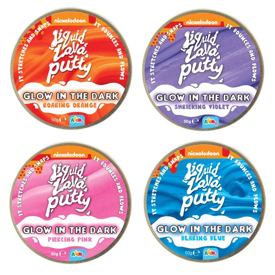 Silly Putty Glow In The Dark Liquid Lava Putty (918568) Shopee Thailand