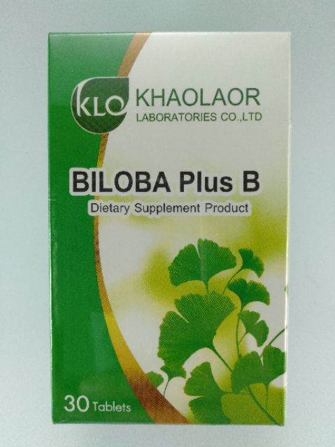 biloba-plus-b-แป๊ะก๊วยสกัด-ขาวละออ-30-เม็ด