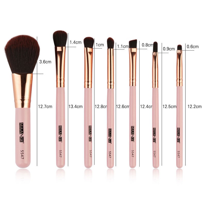 พร้อมส่ง-เซทแปรงแต่งหน้า-factory-direct-maange-maange-beginner-7-iron-box-makeup-set-brush-beauty-tools-one-generation