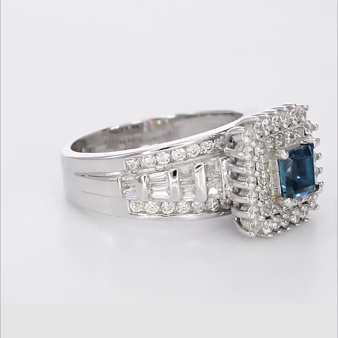 แหวนลอนดอนบลูโทปาซ-เงินแท้-92-5-ชุบโรเดียม-ring-london-blue-topaz-silver92-5-amp-rhodium