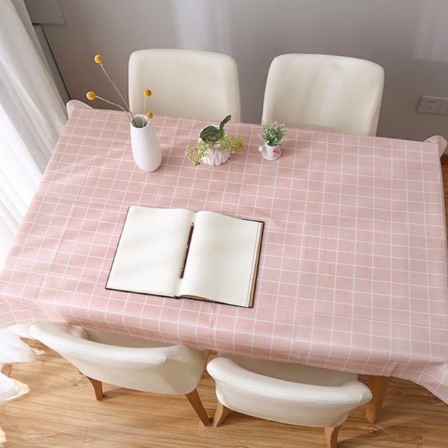 พร้อมส่ง-ผ้าปูโต๊ะ-กันน้ำ-ผ้าปูโต๊ะอาหาร