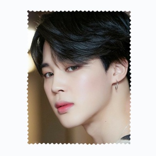 ผ้าเช็ดแว่นตา ผ้าเช็ดแว่น ผ้าเช็ดเลนส์ ผ้าเช็ดจอ จีมิน Park Jimin BTS