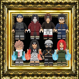 ของเล่นตัวต่อ Uzumaki Kushina Leging Minifigures Uchiha Itachi Uchiha Obito สําหรับเด็ก