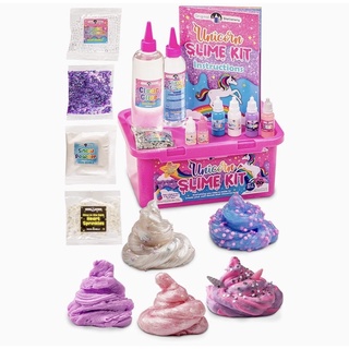 (ของแท้100%) Original Stationery Unicorn Slime Kit, All You Need in One Slime Kit