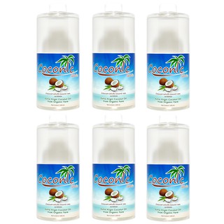น้ำมันมะพร้าว บริสุทธิ์ 100% สกัดเย็น 1000 ml. ( 6 ขวด )