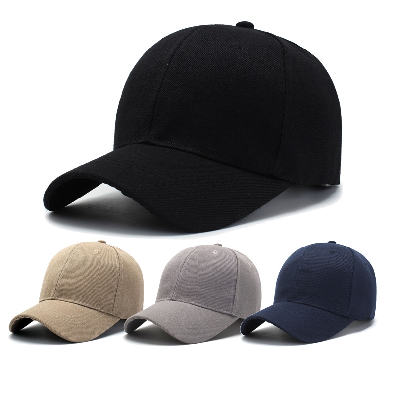 ภาพหน้าปกสินค้าหมวกผู้ชายแฟชั่นสไตล์เกาหลีแฟชั่น INS สีดำหมวกยอดแหลมเสื้อนุ่มญี่ปุ่นหมวกเบสบอลอเนกประสงค์ฤดูใบไม้ผลิและฤดูใบไม้ร่วงแฟชั จากร้าน hu5969888.th บน Shopee