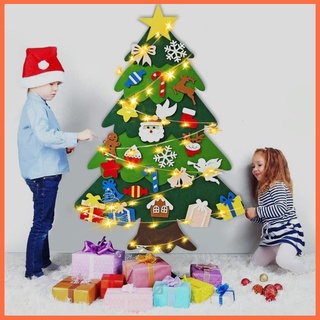 ภาพหน้าปกสินค้าĔф DIY ต้นคริสต์มาส ผ้าสักหลาด พร้อมเครื่องประดับ ของขวัญเด็ก สําหรับแขวนผนัง ประตู คริสต์มาส ที่เกี่ยวข้อง