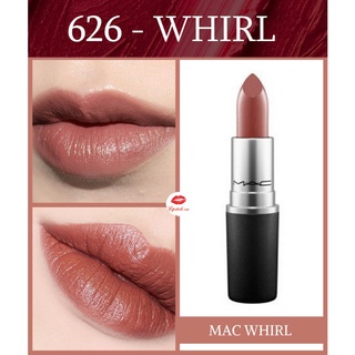 Beauty-Siam แท้ทั้งร้าน !!ลิปสติก MAC LIPSTICK สี WHIRL ขนาดมินิ 1.8 กรัม