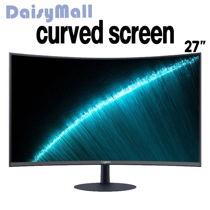 ภาพหน้าปกสินค้าจอคอม 75HZ จอมอนิเตอร์ 27 รับประกัน 5 ปี IPS gaming monitor Curved screen จอคอมพิวเตอร์ จอโค้ง จอมอนิเตอร์ 1920X1080 จากร้าน bkepr0np02 บน Shopee