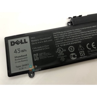 พรีออเดอร์รอ10วัน Dell แบตเตอรี่ GK5KY ของแท้ ( Inspiron 13 7347 7348 7352 7353 7359 7568 3147 3148 ) Dell battery