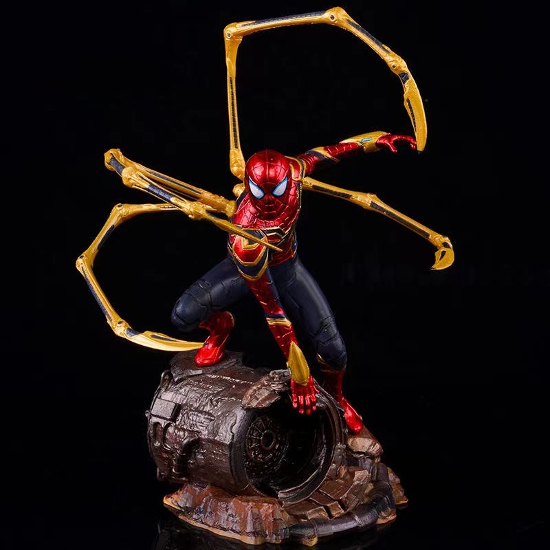 ฟิกเกอร์-marvel-avengers-infinity-war-spider-man-in-the-spider-verse-ขนาด-8-นิ้ว-25-ซม-สําหรับตกแต่งห้องเด็ก