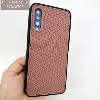 เคสป้องกันโทรศัพท์มือถือยาง แบบนิ่ม ลาย A70 วาฟเฟิล สําหรับ Samsung Galaxy A51 A52S A52 A72 M31 A71 A12 M12 S22 PLUS S22 ULTRA Vans A20 A30 A50S A30S A50