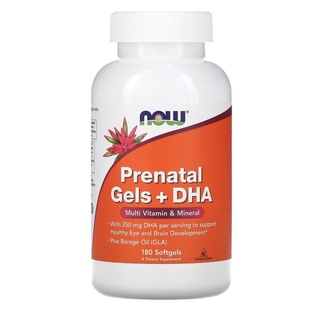 วิตามินขณะตั้งครรภ์, Prenatal multi vitamin +DHA 180 soft gels หรือ 90 gummies