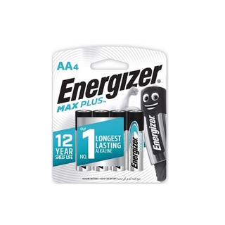 ถ่าน AA (แพ็ค4ก้อน) Energizer Maxplus E91 จำนวน 1 แพ็ค