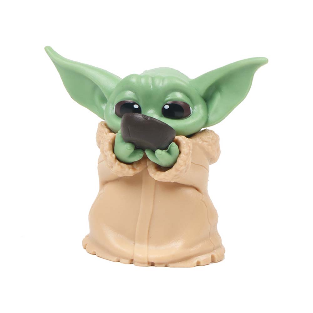 ภาพสินค้าMocho ตุ๊กตาฟิกเกอร์ The Mandalorian Baby Yoda 6 ชิ้น /ชุด จากร้าน mocho.th บน Shopee ภาพที่ 4