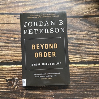 【หนังสือภาษาอังกฤษ】Beyond Order 12 More Rules for Life by Jordan B. Peterson English Version Brandnew Paperback book