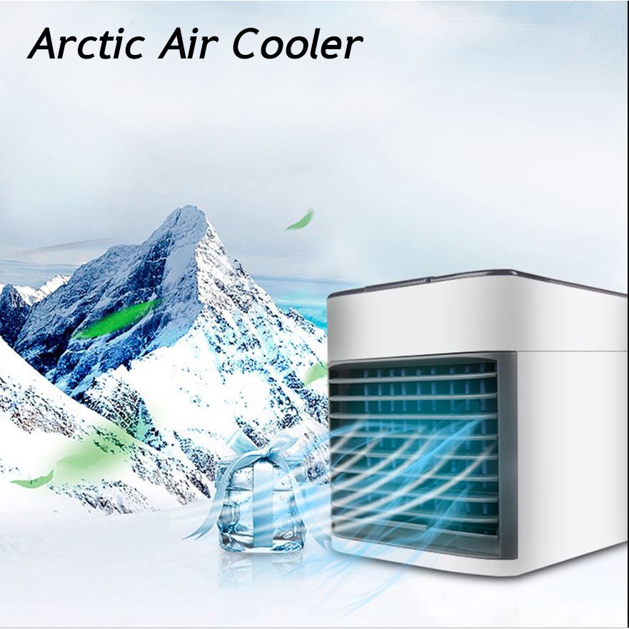 ภาพหน้าปกสินค้าArctic Air ultra แอร์พกพา พัดลมแอร์เย็น เครื่องทำความเย็นมินิ แอร์ตั้งโต๊ะขนาดเล็ก ประหยัดค่าไฟ แอร์มินิ