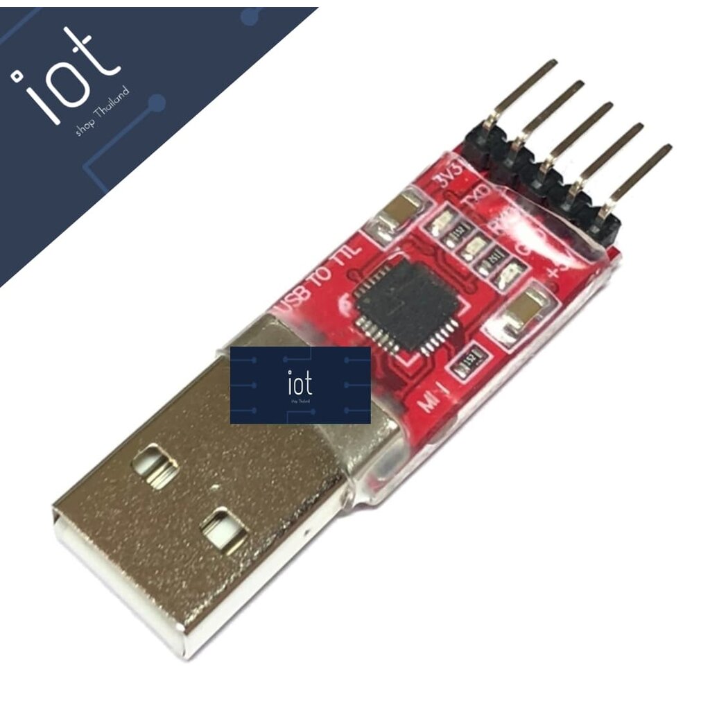 CP2102 module USB to TTL พร้อมสายไฟ | Shopee Thailand