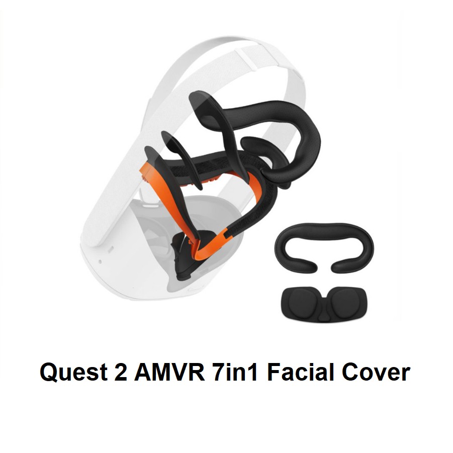 รูปภาพสินค้าแรกของQuest 2 Accessories  AMVR Facial Cover for Oculus Quest 2