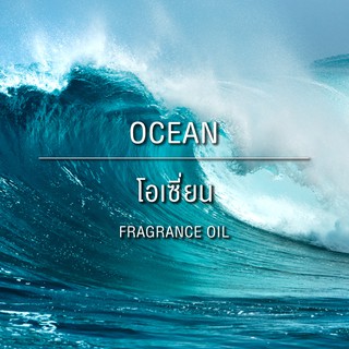 ภาพขนาดย่อของภาพหน้าปกสินค้าFRAGRANCE OIL OCEAN หัวน้ำหอม กลิ่นโอเซี่ยน 30 ML , 100 ML จากร้าน thailanddiy บน Shopee