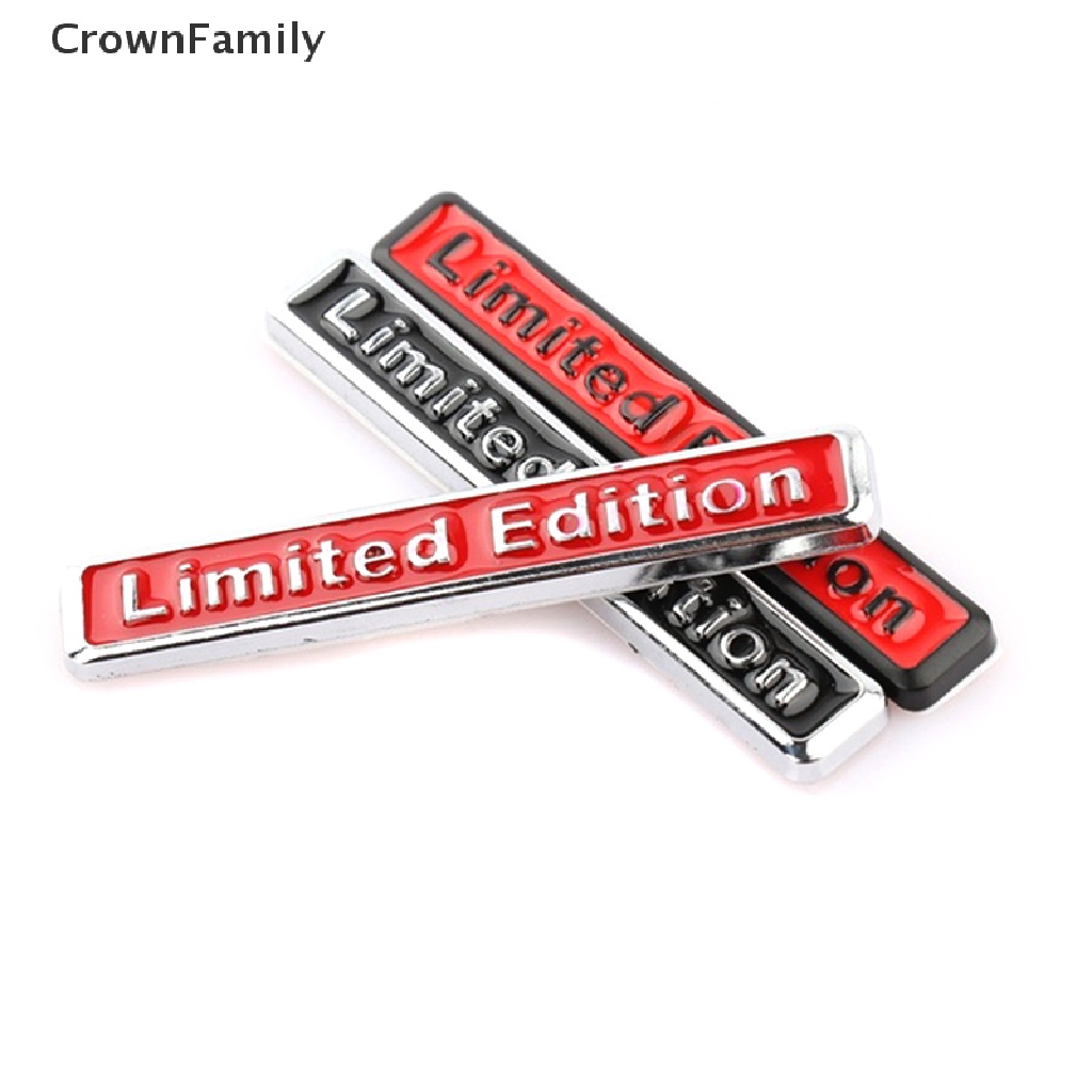 crownfamily-สติกเกอร์โลหะโครเมี่ยม-ลายสัญลักษณ์-3d-สําหรับตกแต่งรถยนต์-รถจักรยานยนต์