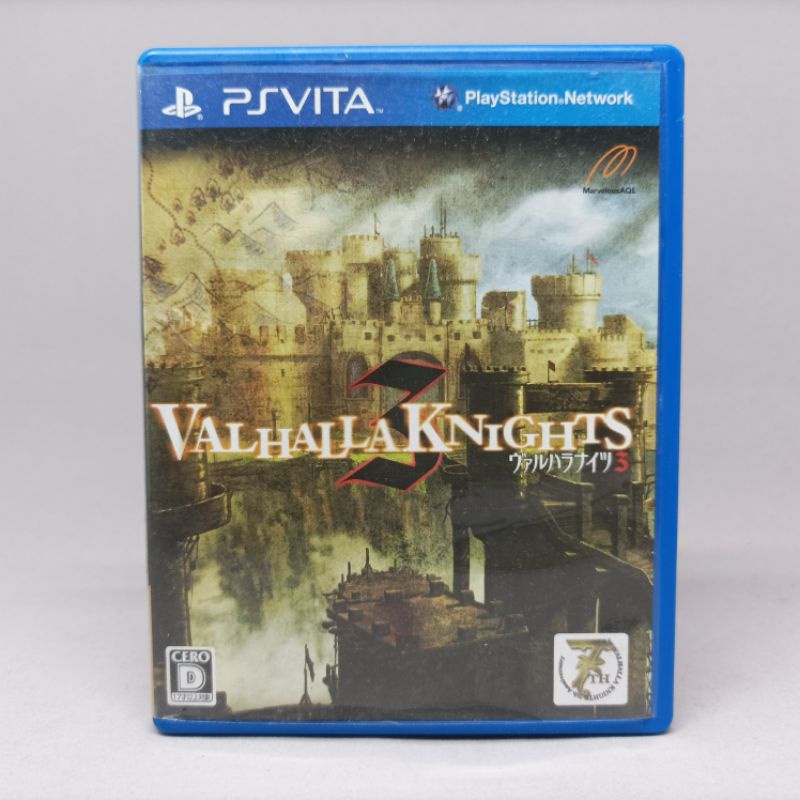 Valhalla Knights 3 PS Vita | แผ่นเกมเพลสเตชั่นวีต้า แท้ | Zone 2 | JP ...