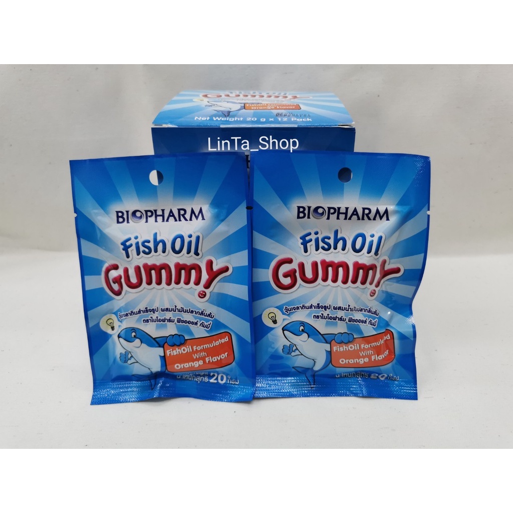 biopharm-gummy-fish-oil-ไบโอฟาร์ม-กัมมี่-น้ำมันปลา-20กรัม