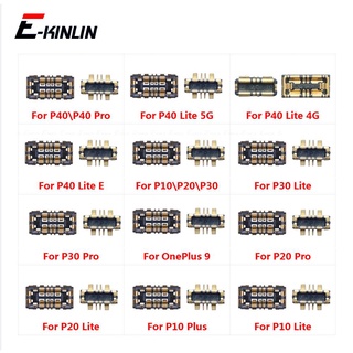 คลิปเชื่อมต่อแบตเตอรี่ FPC สําหรับ HuaWei P10 P20 P30 P40 Lite E Pro Plus 2 ชิ้นต่อล็อต