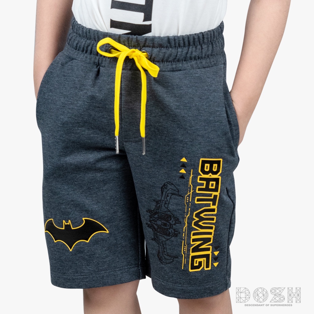 dosh-boys-shorts-batman-กางเกงขาสั้นลำลอง-เด็กผู้ชาย-ebbr5001-gb