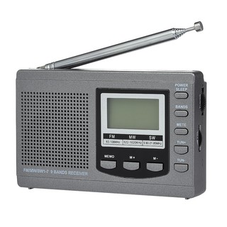 ภาพขนาดย่อของสินค้าวิทยุวิทยุ Fm / Am / Sw เครื่องรับสัญญาณเสียงสเตอริโอดิจิตอล