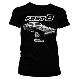 เสื้อยืด พิมพ์ลาย The Fast &amp; The Furioufast 8 Dodge S แบบสร้างสรรค์ ส่งไว สําหรับผู้ชาย และผู้หญิงS-5XL