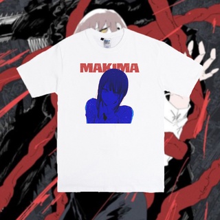 Daily-T เสื้อยืด พิมพ์ลายอนิเมะ Chainsaw Man Makima สําหรับผู้ชาย