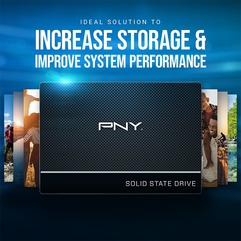 ภาพสินค้าPNY รุ่น CS900 2.5'' SATA III 120GB  240GB  250GB  480GB  500GB SSD (เอสเอสดี) (มี 5 รุ่น) ประกัน 3 ปี จากร้าน mcwinner บน Shopee ภาพที่ 7