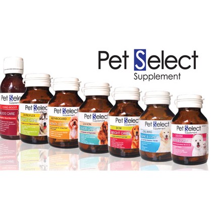Pet Select Dog Cat Supplement อาหารเสริมสำหรับสุนัขและแมว จำนวน 1 ...