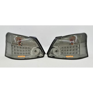 (DEPO) ไฟท้าย ไฟท้ายแต่ง LED TOYOTA VIOS วีออส 2007 2008 2009 2010 2011 2012 SMOKE สโมก LED