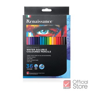 ภาพหน้าปกสินค้าRenaissance สีไม้ สีไม้ระบายน้ำ 36 สี จำนวน 1 กล่อง ที่เกี่ยวข้อง