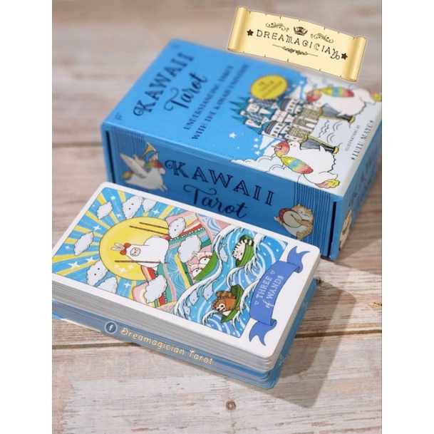 kawaii-tarot-ไพ่ทาโร่ต์แท้ธีมญี่ปุ่น-ไพ่ยิปซีแท้ลดราคา-ไพ่ยิปซี-ไพ่ทาโร่ต์-ไพ่ออราเคิล-tarot-oracle-card-deck