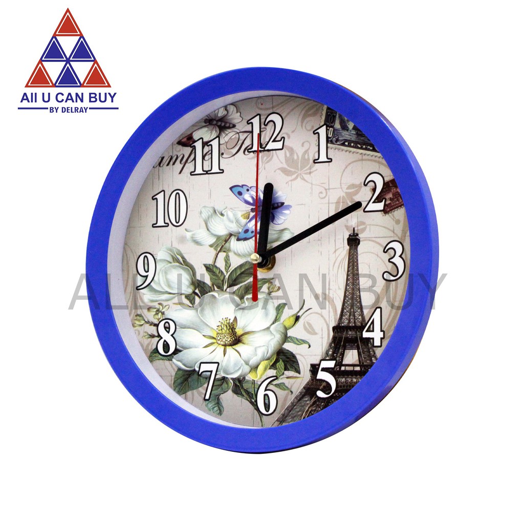 all-u-can-buy-นาฬิกา-นาฬิกาแขวน-นาฬิกาแขวนผนัง-นาฬิกาติดผนัง-นาฬิกาทรงกลม-นาฬิกาแขวนผนังดีไซน์สวย