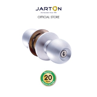 JARTON ลูกบิด Wafer Lock ห้องทั่วไป หัวกลม สี SS จานเล็ก แข็งแรง ทนทาน ส่งไว รุ่น 101043