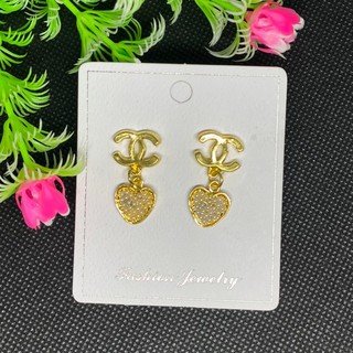 ต่างหูแฟชั่น Channels stud earrings 1 คู่ ยังไม่มีคะแนน