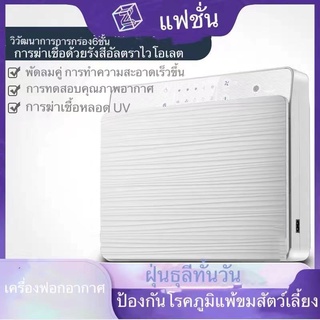 รูปภาพขนาดย่อของจัดส่งที่รวดเร็ว เครื่องฟอกอากาศ กรองอากาศ dmax Air Purifier กัจฉริยะ รองฝุ่น ควัน PM 2.5ลองเช็คราคา