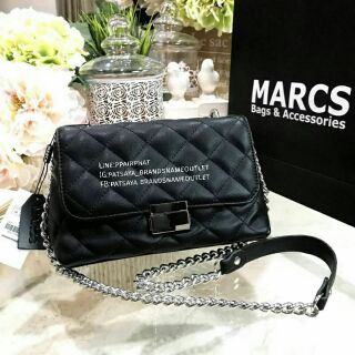 NEW ARRIVAL! MARCS CHAIN DETAIL CROSSBODY BAGแท้💯outlet