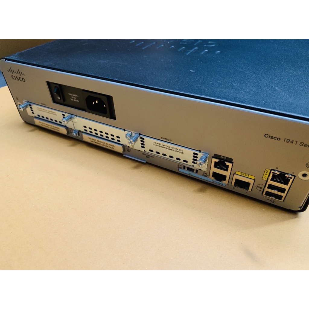 เราเตอร์ CISCO 1941/K9 1900 Series Integrated Services Gigabit Router ...