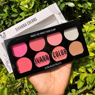 พาเลตสุดคุ้ม 💜 Sivanna Colors Ultra Blush Palette