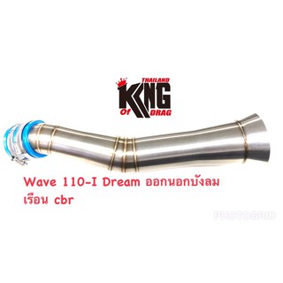 Wave110i-Dreamsuper cup ออกนอกบังลม เรือน CBR                                         .