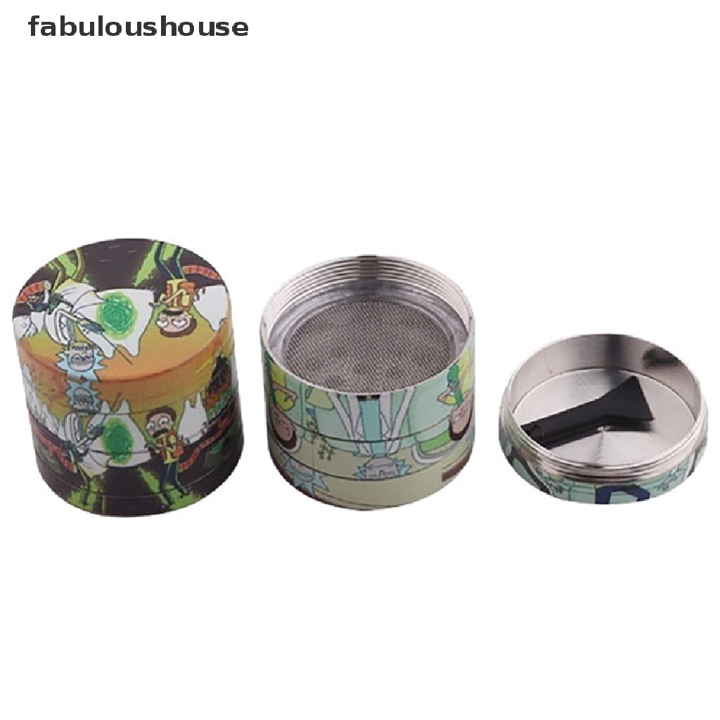 fabuloushouse-ใหม่-เครื่องบดสมุนไพร-ควัน-อลูมิเนียม-โลหะ-4-ชั้น-50-มม