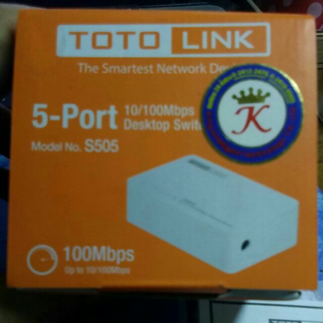 hub-5port-totolink-s505